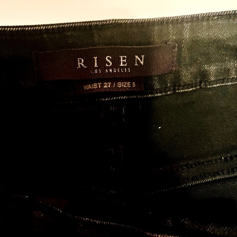 Risen black jeans